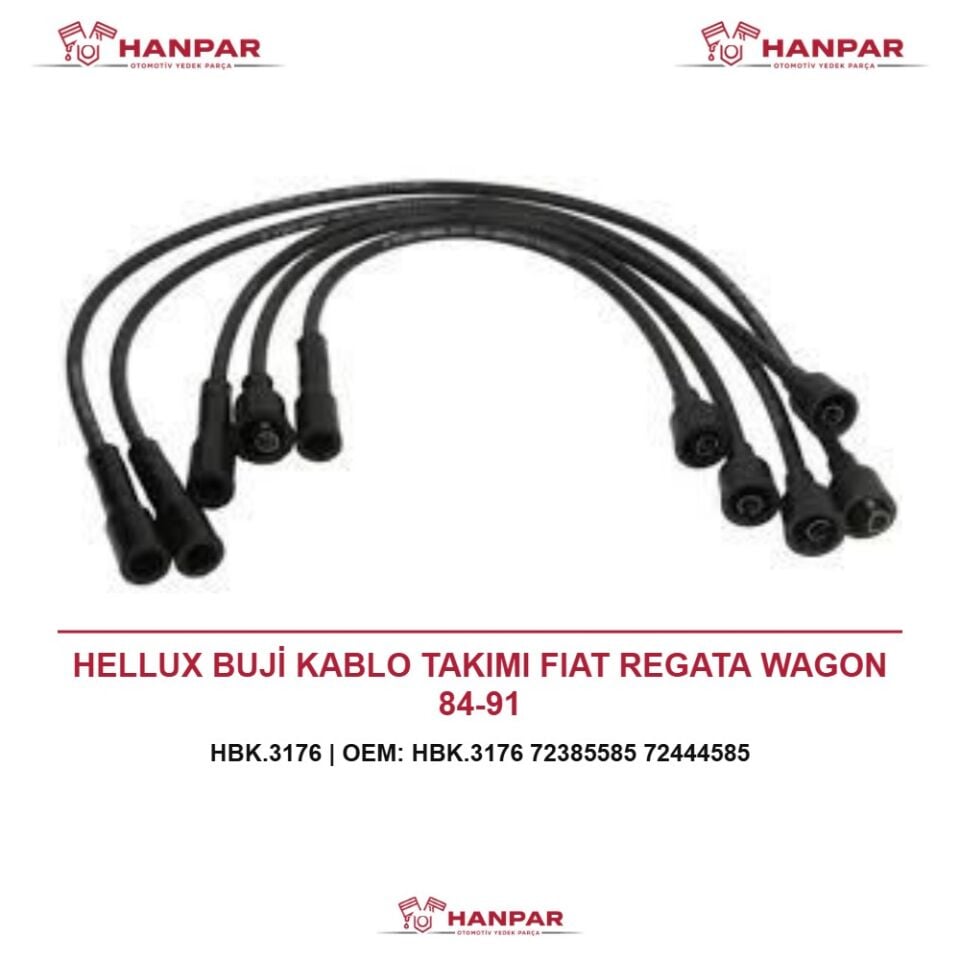 HELLUX BUJİ KABLO TAKIMI FIAT REGATA WAGON 84-91