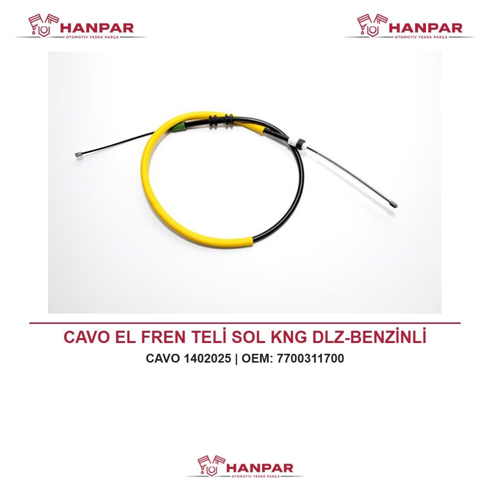 CAVO EL FREN TELİ SOL KNG DLZ-BENZİNLİ