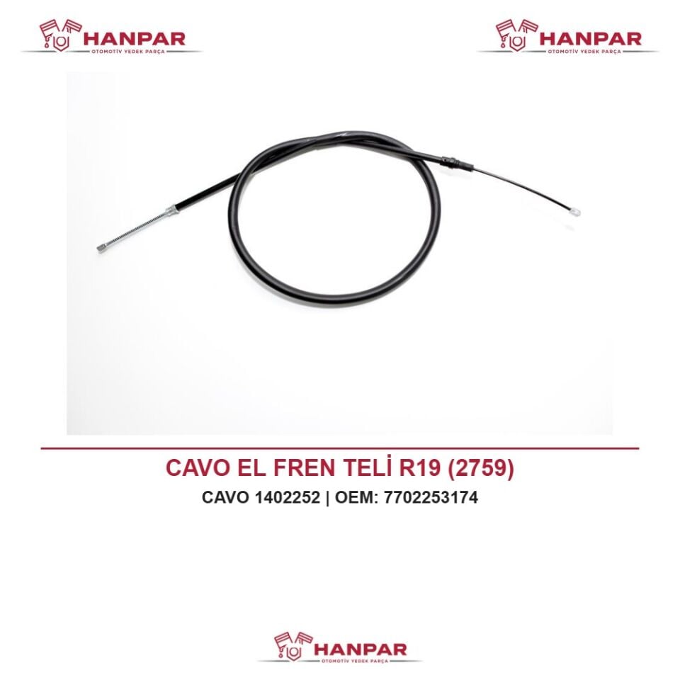 CAVO EL FREN TELİ R19 (2759)