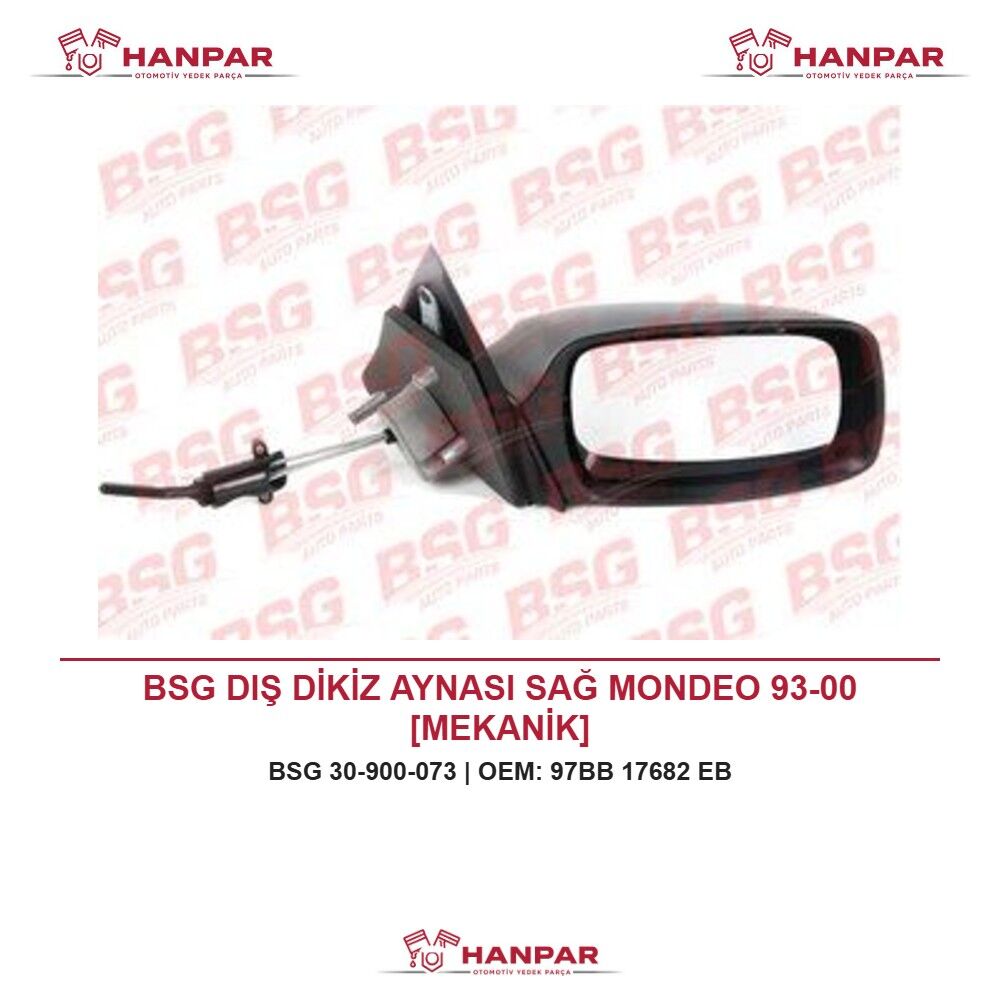 BSG DIŞ DİKİZ AYNASI SAĞ MONDEO 93-00 [MEKANİK]