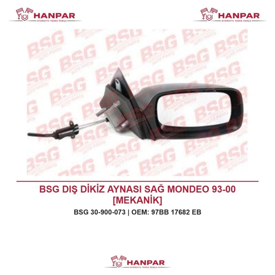 BSG DIŞ DİKİZ AYNASI SAĞ MONDEO 93-00 [MEKANİK]