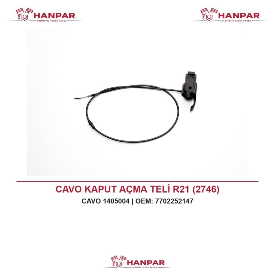 CAVO KAPUT AÇMA TELİ R21 (2746)
