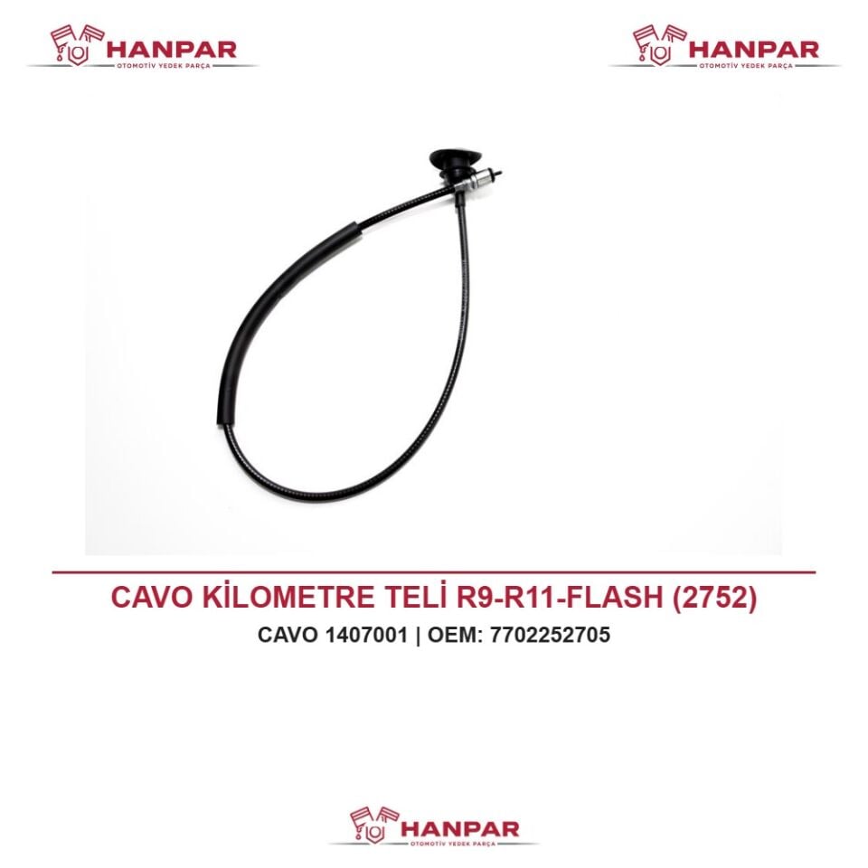 CAVO KİLOMETRE TELİ R9-R11-FLASH (2752)