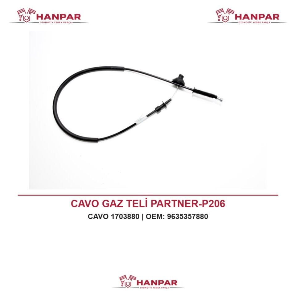 CAVO GAZ TELİ PARTNER-P206