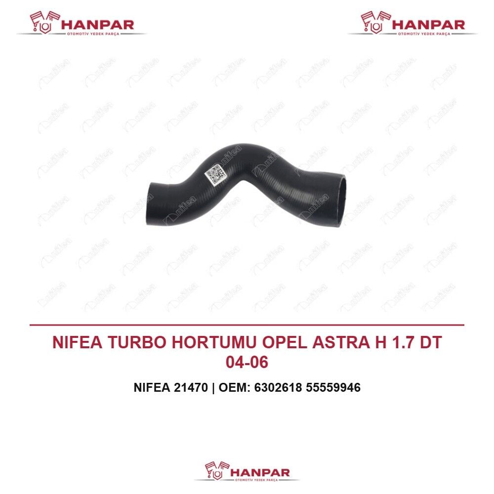 NIFEA TURBO HORTUMU OPEL ASTRA H 1.7 DT 04-06