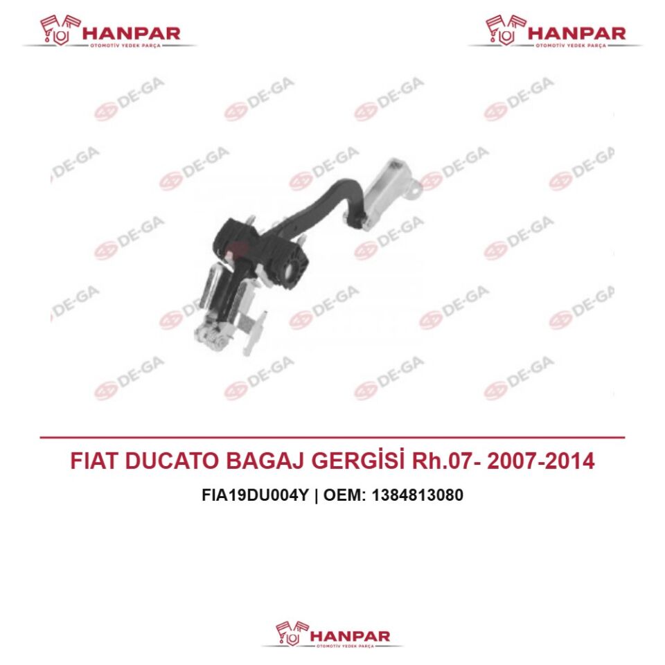 FIAT DUCATO BAGAJ GERGİSİ Rh.07- 2007-2014