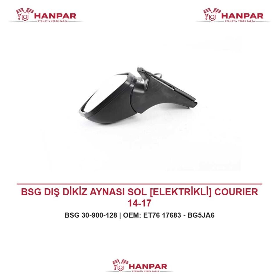 BSG DIŞ DİKİZ AYNASI SOL [ELEKTRİKLİ] COURIER 14-17