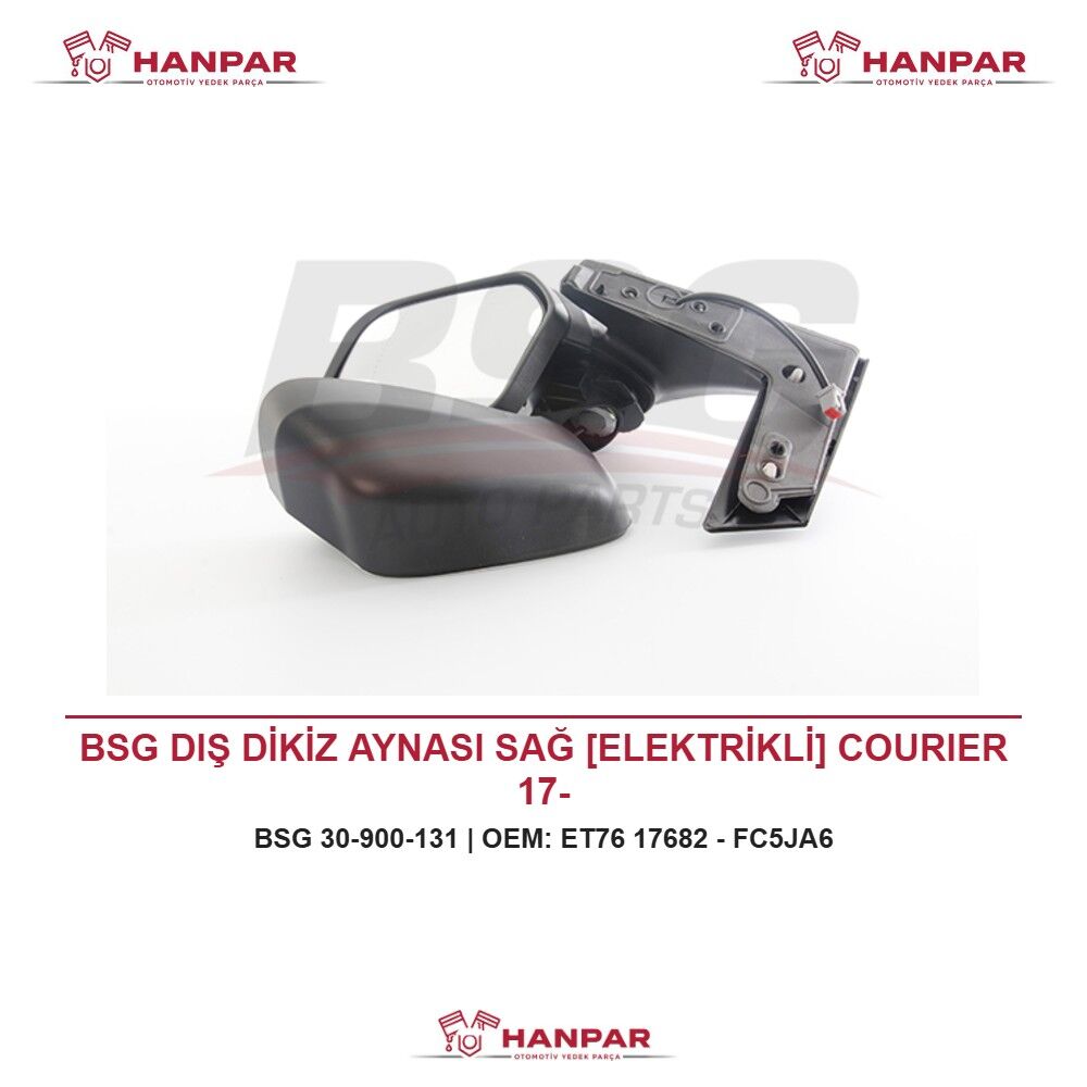 BSG DIŞ DİKİZ AYNASI SAĞ [ELEKTRİKLİ] COURIER 17-
