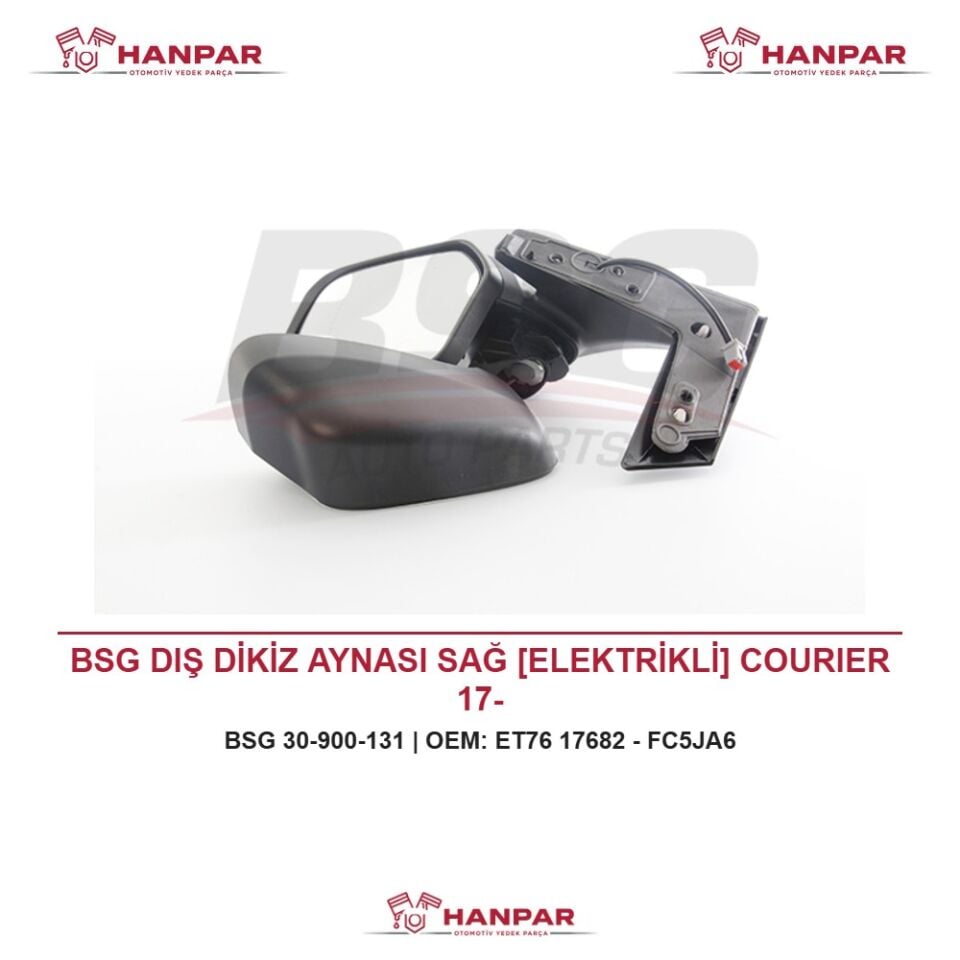 BSG DIŞ DİKİZ AYNASI SAĞ [ELEKTRİKLİ] COURIER 17-