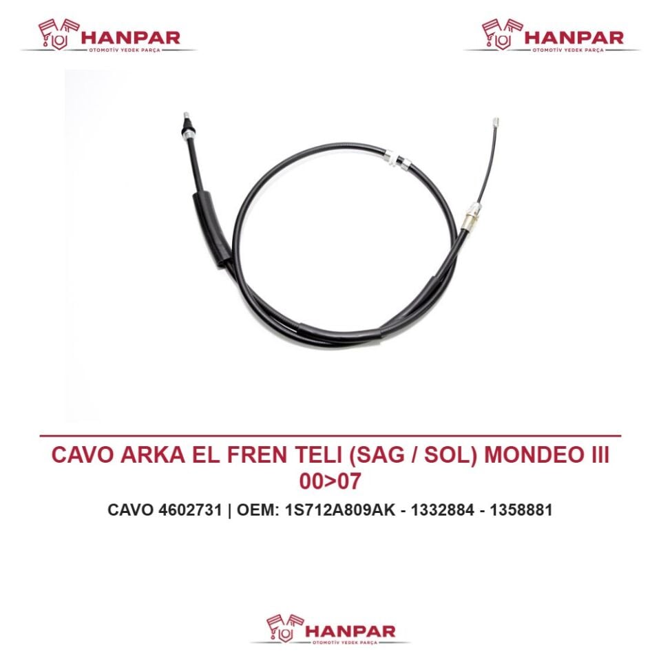CAVO ARKA EL FREN TELI (SAG / SOL) MONDEO III 00>07