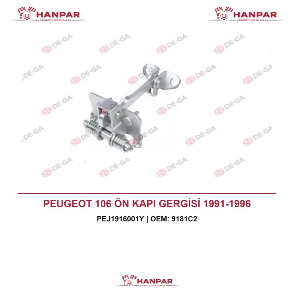 PEUGEOT 106 ÖN KAPI GERGİSİ 1991-1996