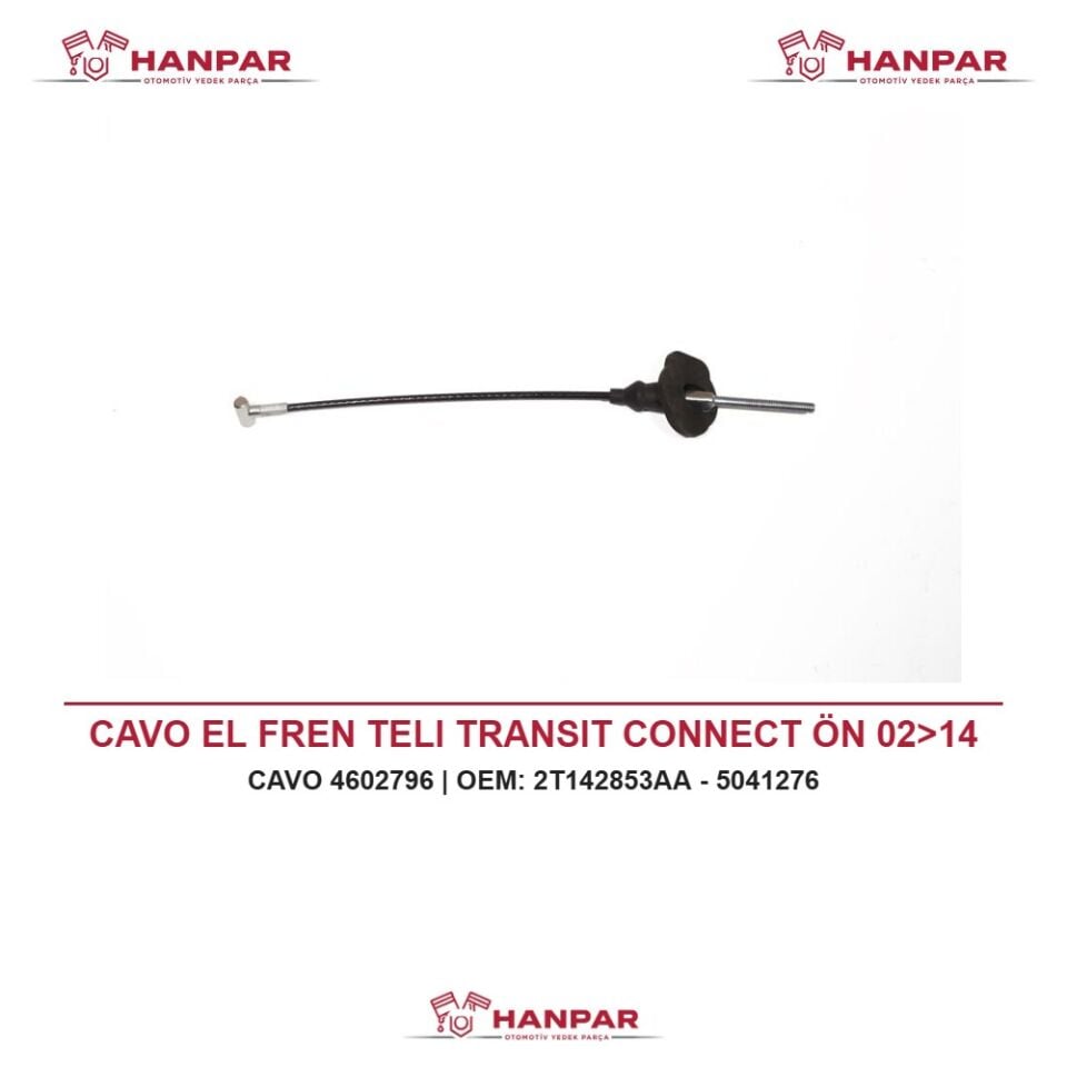 CAVO EL FREN TELI TRANSIT CONNECT ÖN 02>14
