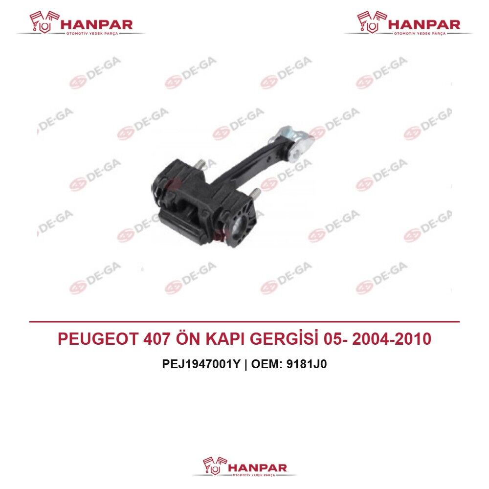 PEUGEOT 407 ÖN KAPI GERGİSİ 05- 2004-2010