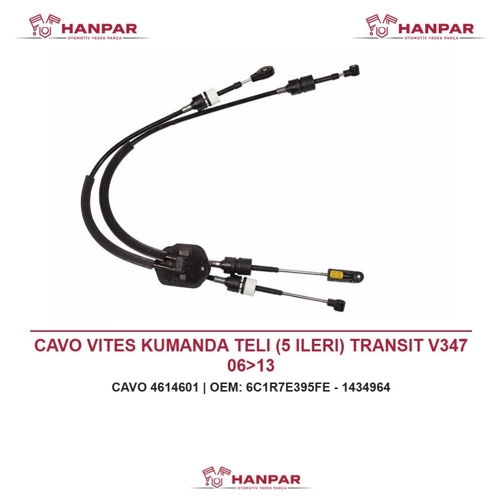 CAVO VITES KUMANDA TELI (5 ILERI) TRANSIT V347 06>13
