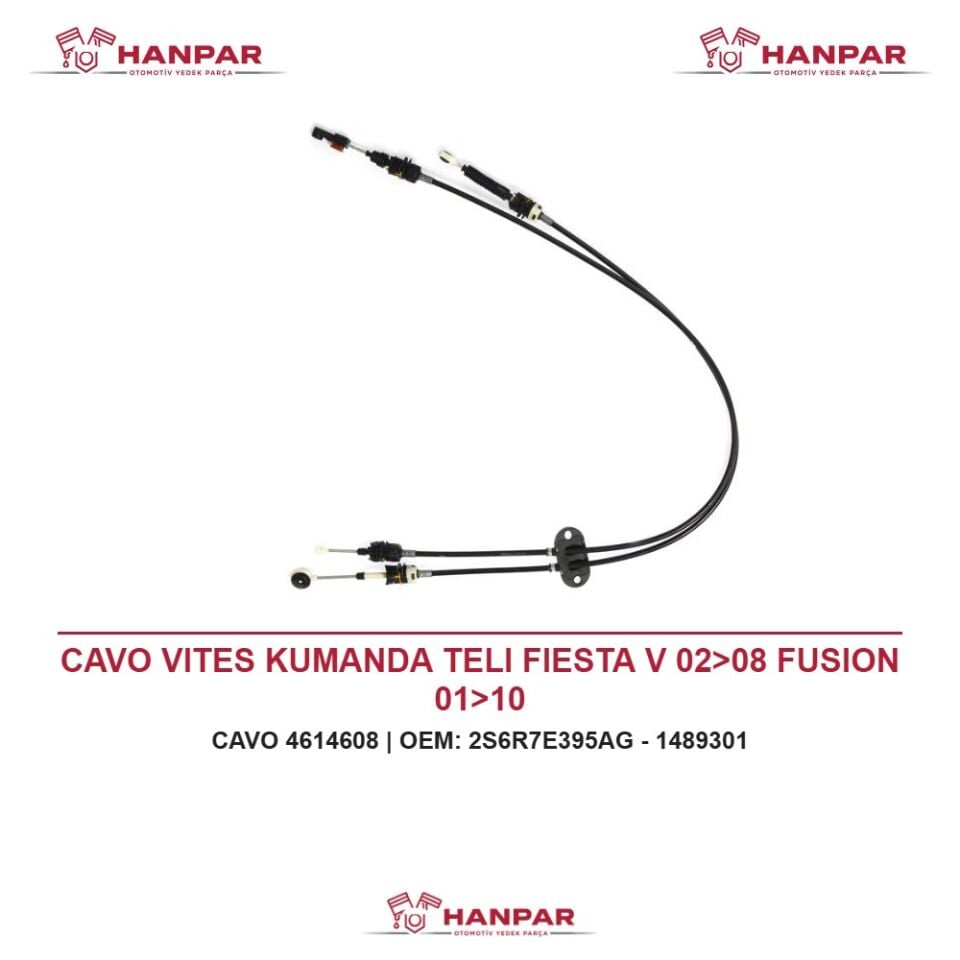 CAVO VITES KUMANDA TELI FIESTA V 02>08 FUSION 01>10