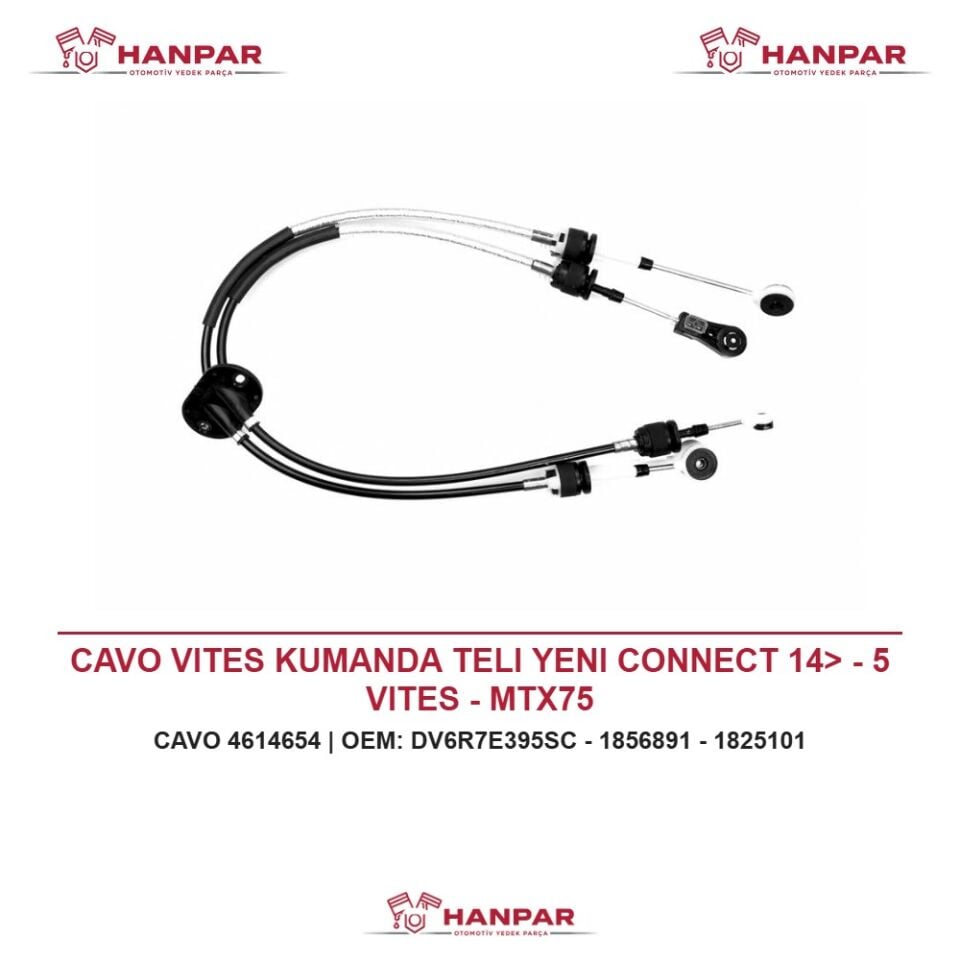 CAVO VITES KUMANDA TELI YENI CONNECT 14> - 5 VITES - MTX75
