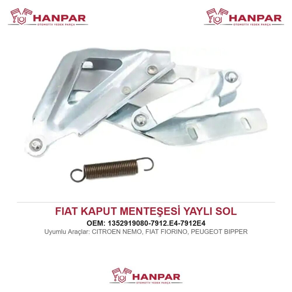 PEUGEOT BIPPER KAPUT MENTEŞESİ YAYLI SOL