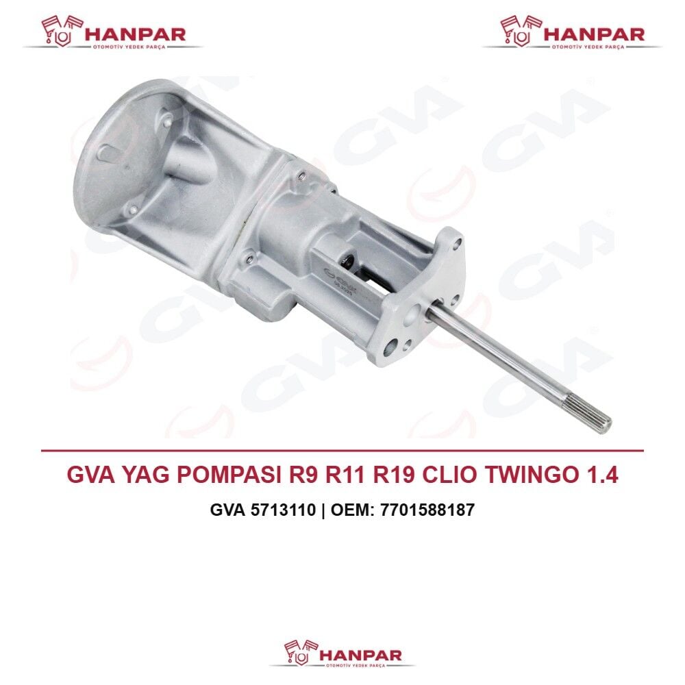 GVA YAG POMPASI R9 R11 R19 CLIO TWINGO 1.4