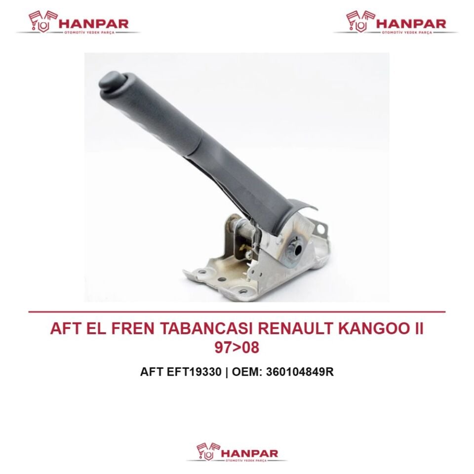 AFT EL FREN TABANCASI RENAULT KANGOO II 97>08