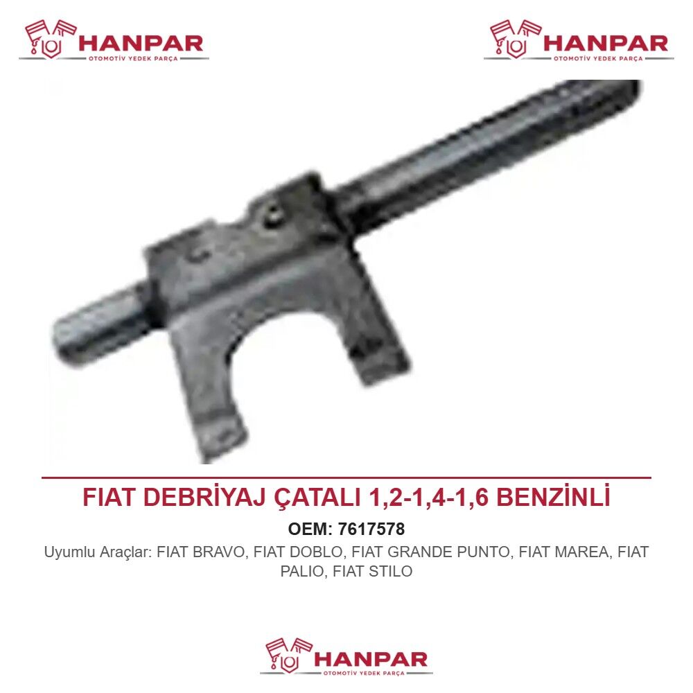 FIAT GRANDE PUNTO DEBRİYAJ ÇATALI 1,2-1,4-1,6 BENZİNLİ