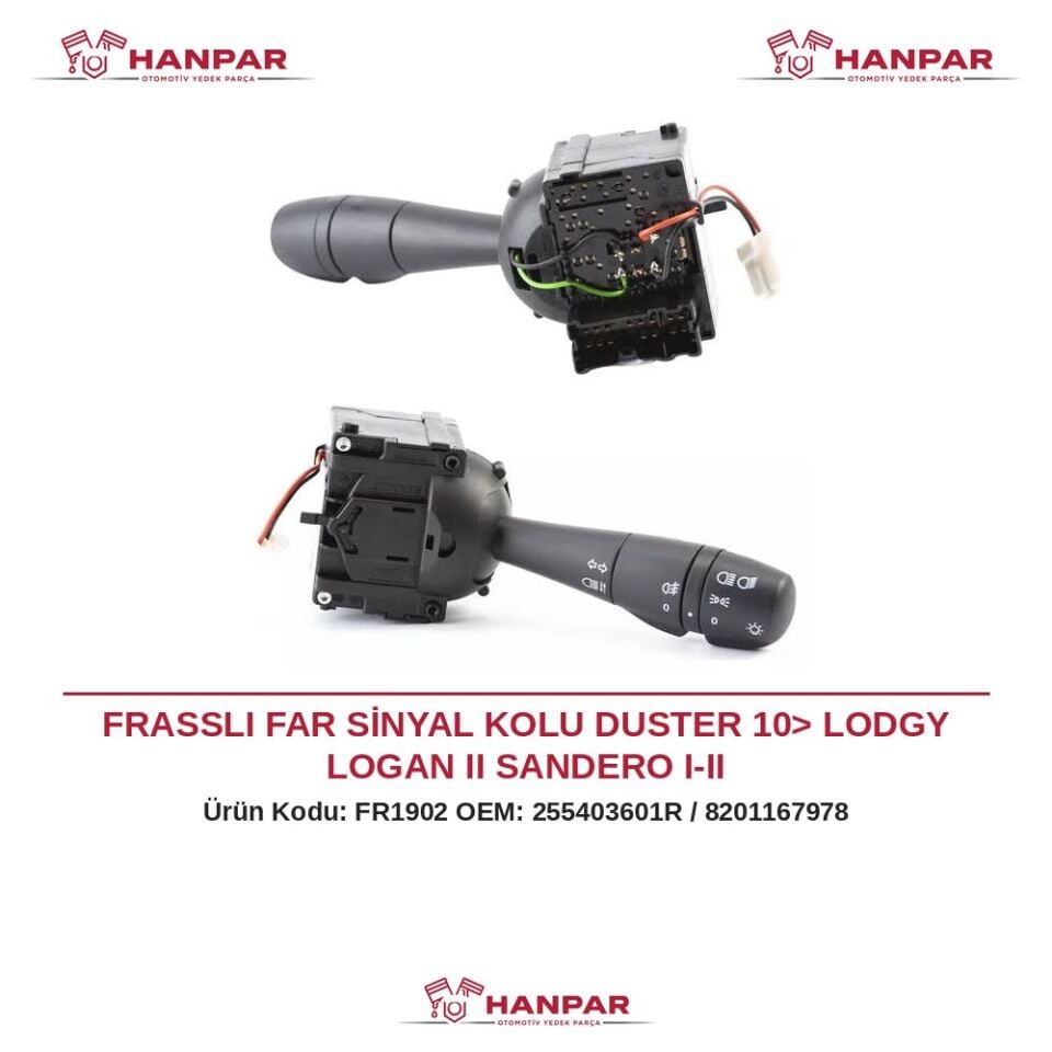 FRASSLI FAR SİNYAL KOLU DUSTER 10> LODGY LOGAN II SANDERO I-II