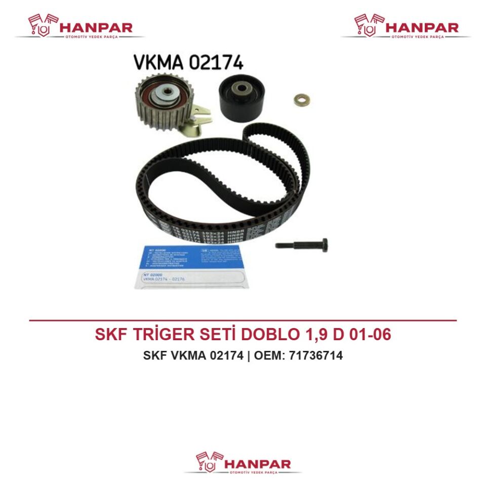 SKF TRİGER SETİ DOBLO 1,9 D 01-06