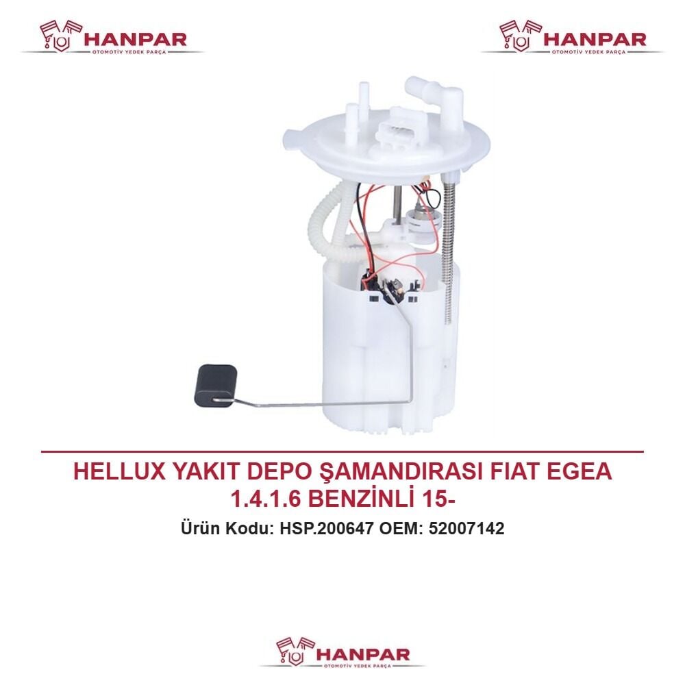 HELLUX YAKIT DEPO ŞAMANDIRASI FIAT EGEA 1.4.1.6 BENZİNLİ 15-
