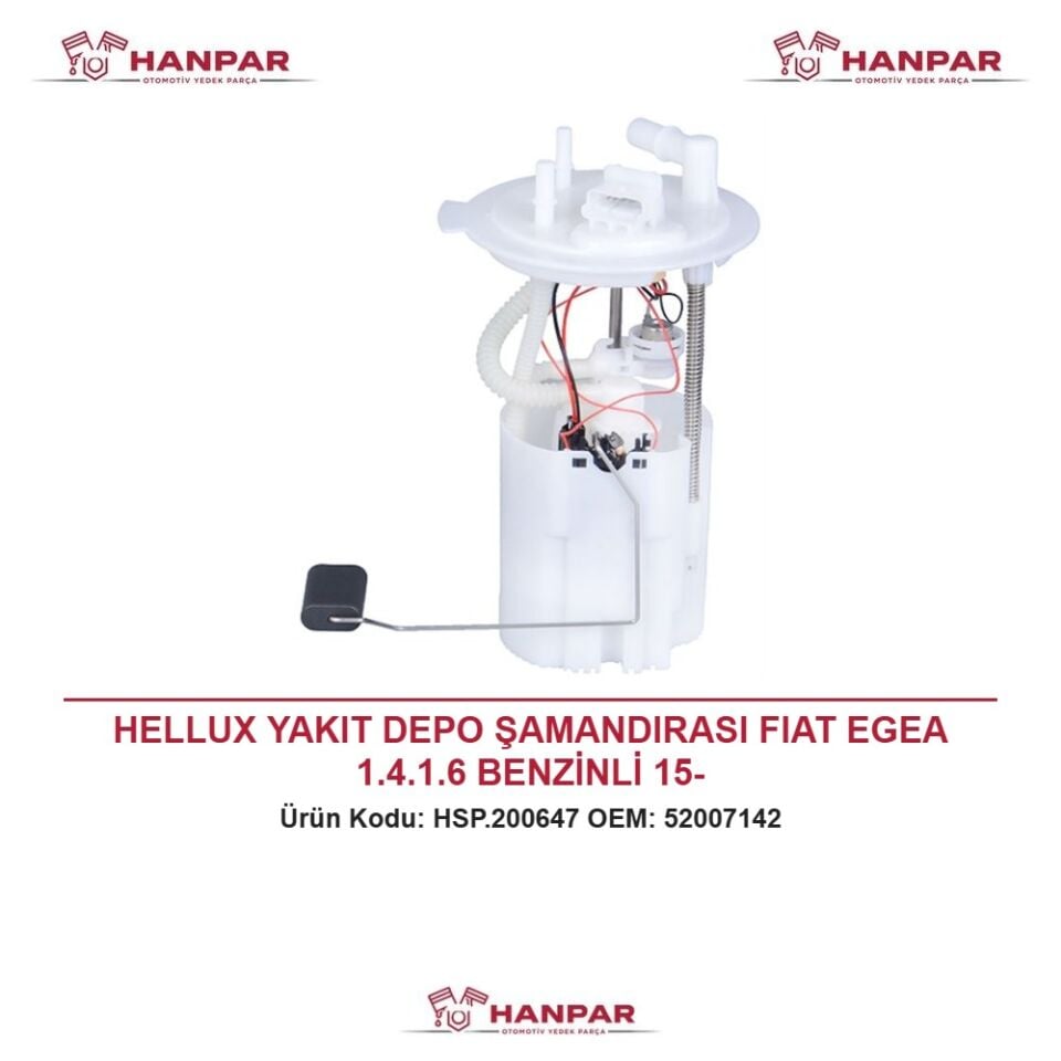 HELLUX YAKIT DEPO ŞAMANDIRASI FIAT EGEA 1.4.1.6 BENZİNLİ 15-