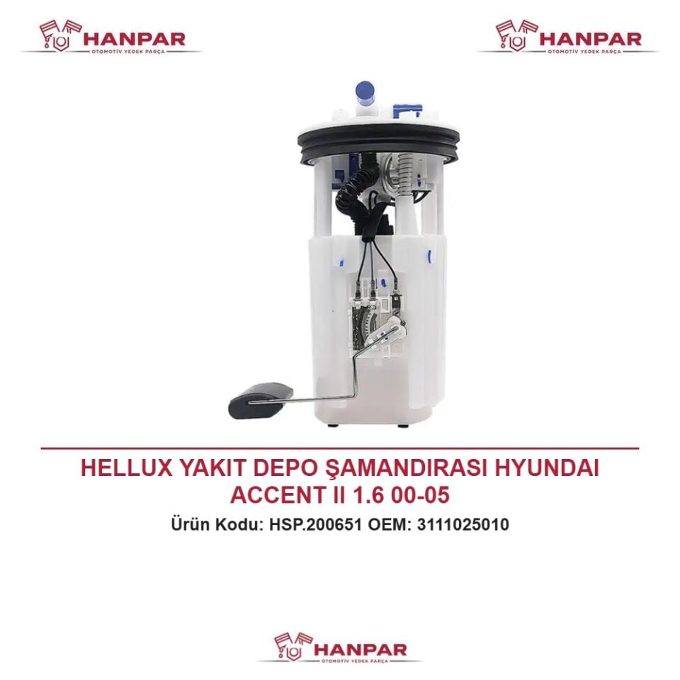 HELLUX YAKIT DEPO ŞAMANDIRASI HYUNDAI ACCENT II 1.6 00-05