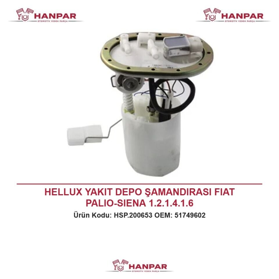 HELLUX YAKIT DEPO ŞAMANDIRASI FIAT PALIO-SIENA 1.2.1.4.1.6