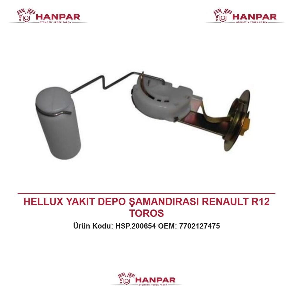 HELLUX YAKIT DEPO ŞAMANDIRASI RENAULT R12 TOROS
