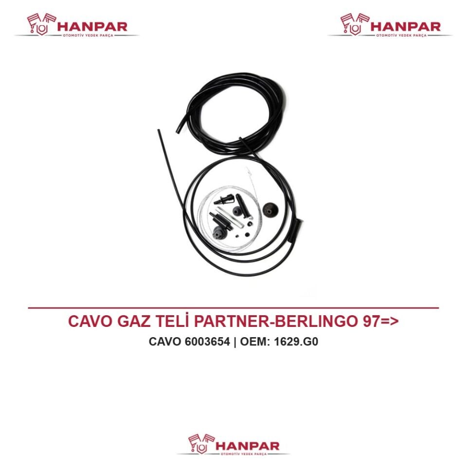 CAVO GAZ TELİ PARTNER-BERLINGO 97=>
