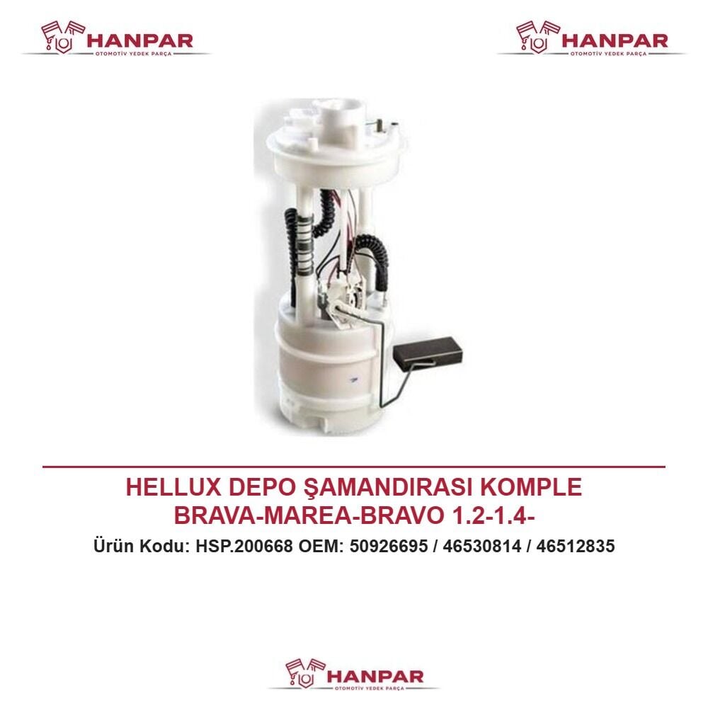 HELLUX DEPO ŞAMANDIRASI KOMPLE BRAVA-MAREA-BRAVO 1.2-1.4-