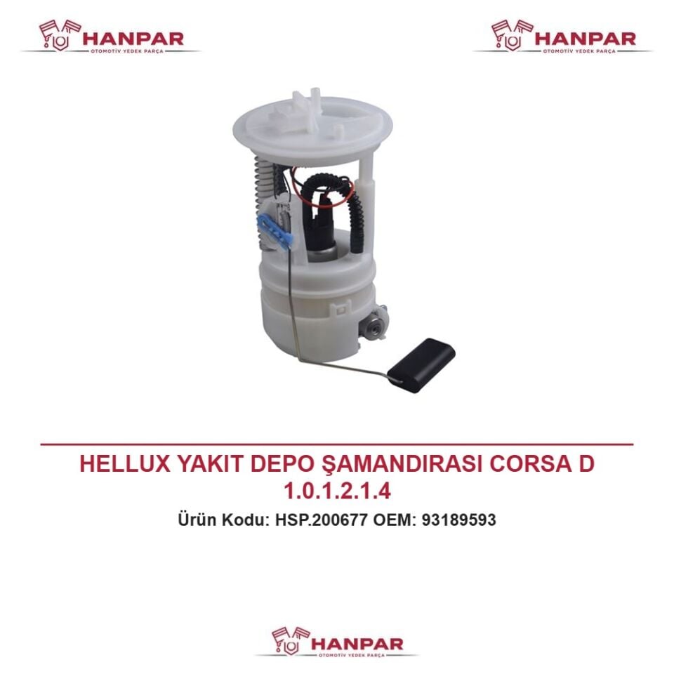 HELLUX YAKIT DEPO ŞAMANDIRASI CORSA D 1.0.1.2.1.4