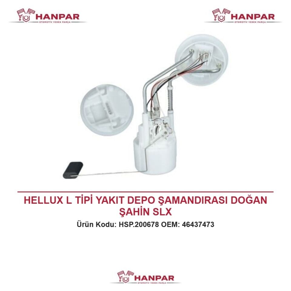 HELLUX L TİPİ YAKIT DEPO ŞAMANDIRASI DOĞAN ŞAHİN SLX