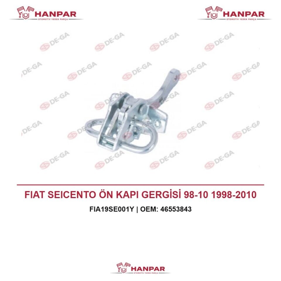 FIAT SEICENTO ÖN KAPI GERGİSİ 98-10 1998-2010