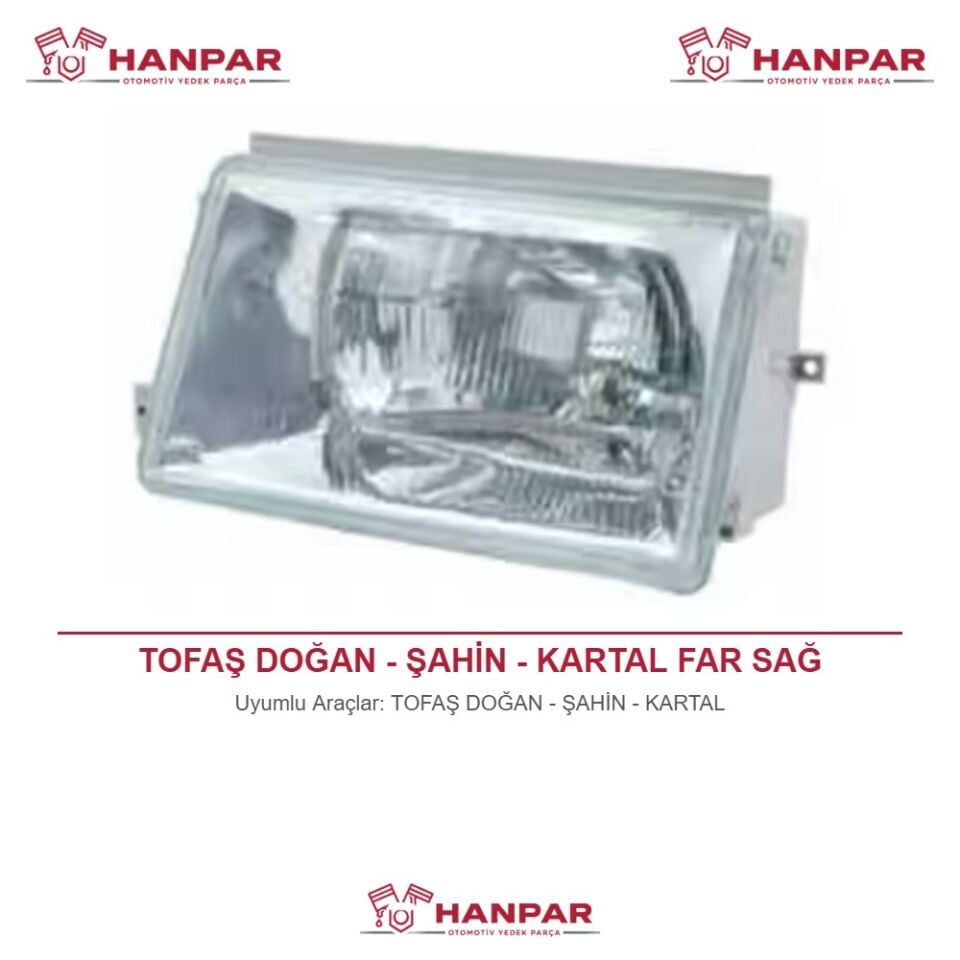 TOFAŞ DOĞAN - ŞAHİN - KARTAL FAR SAĞ