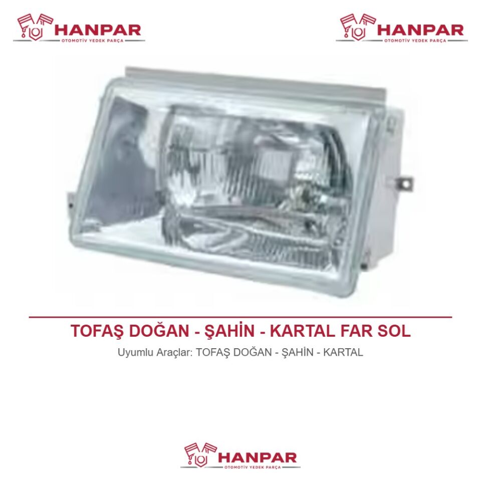 TOFAŞ DOĞAN - ŞAHİN - KARTAL FAR SOL