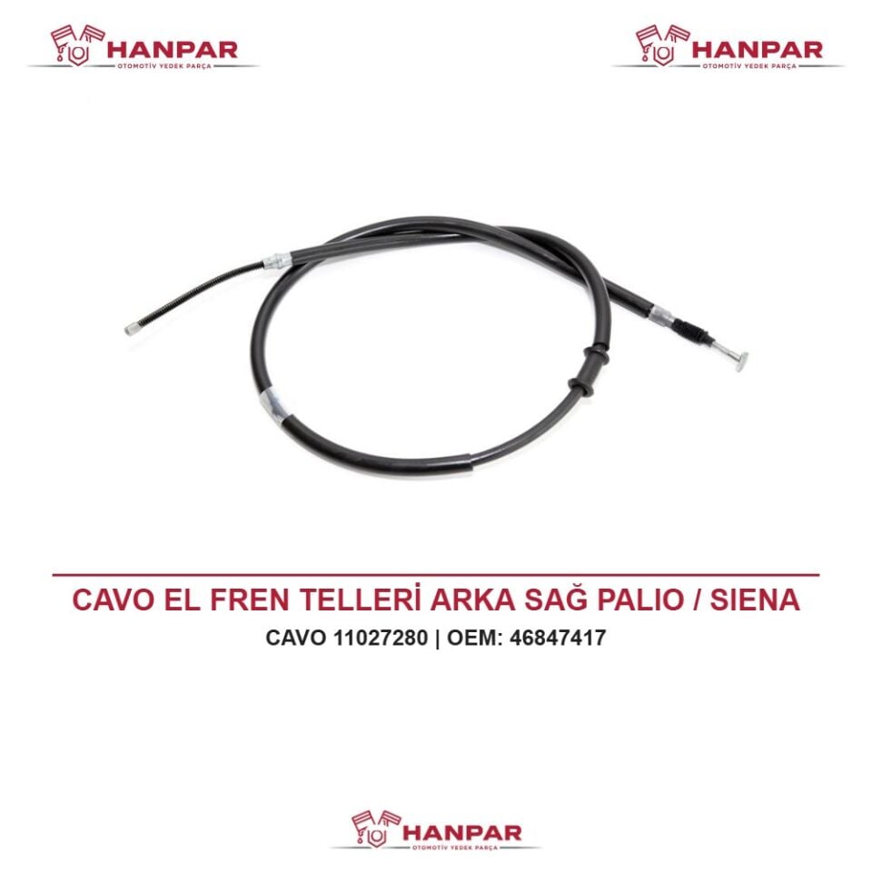 CAVO EL FREN TELLERİ ARKA SAĞ PALIO / SIENA
