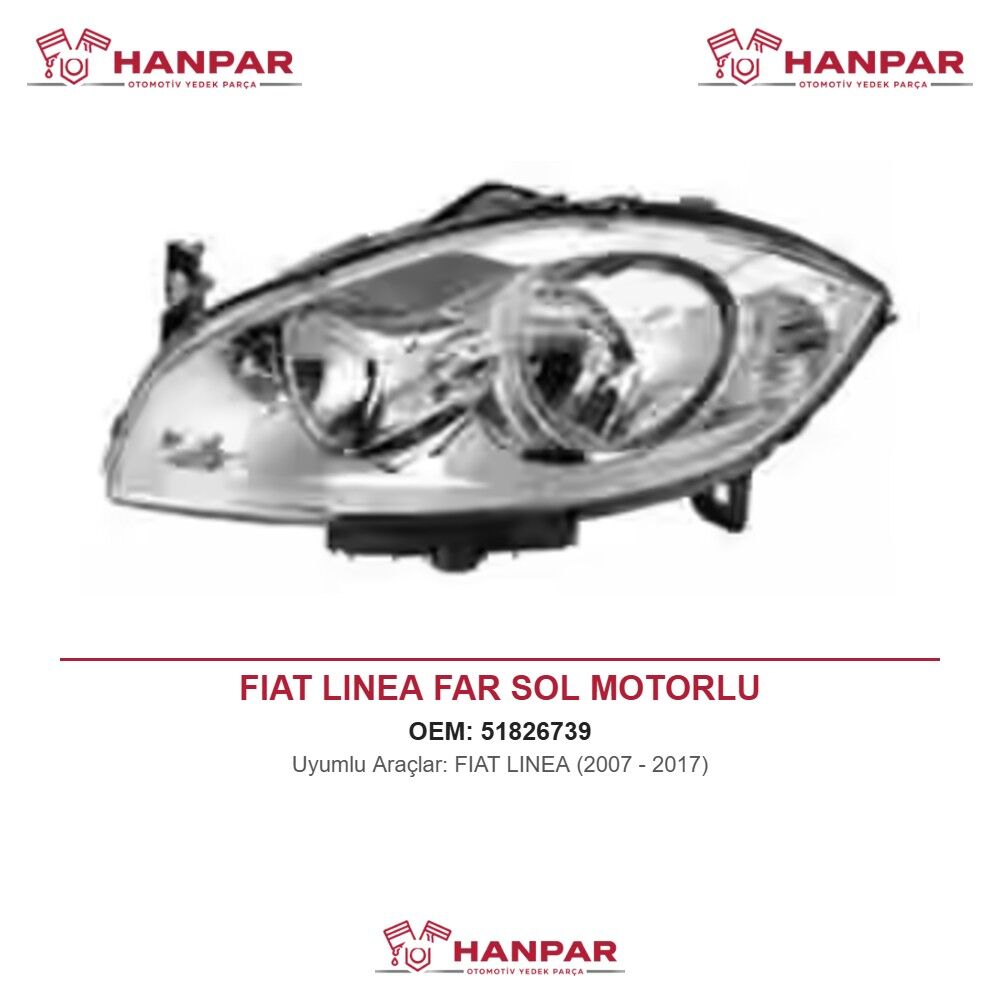 FIAT LINEA FAR SOL MOTORLU (2007-2017)