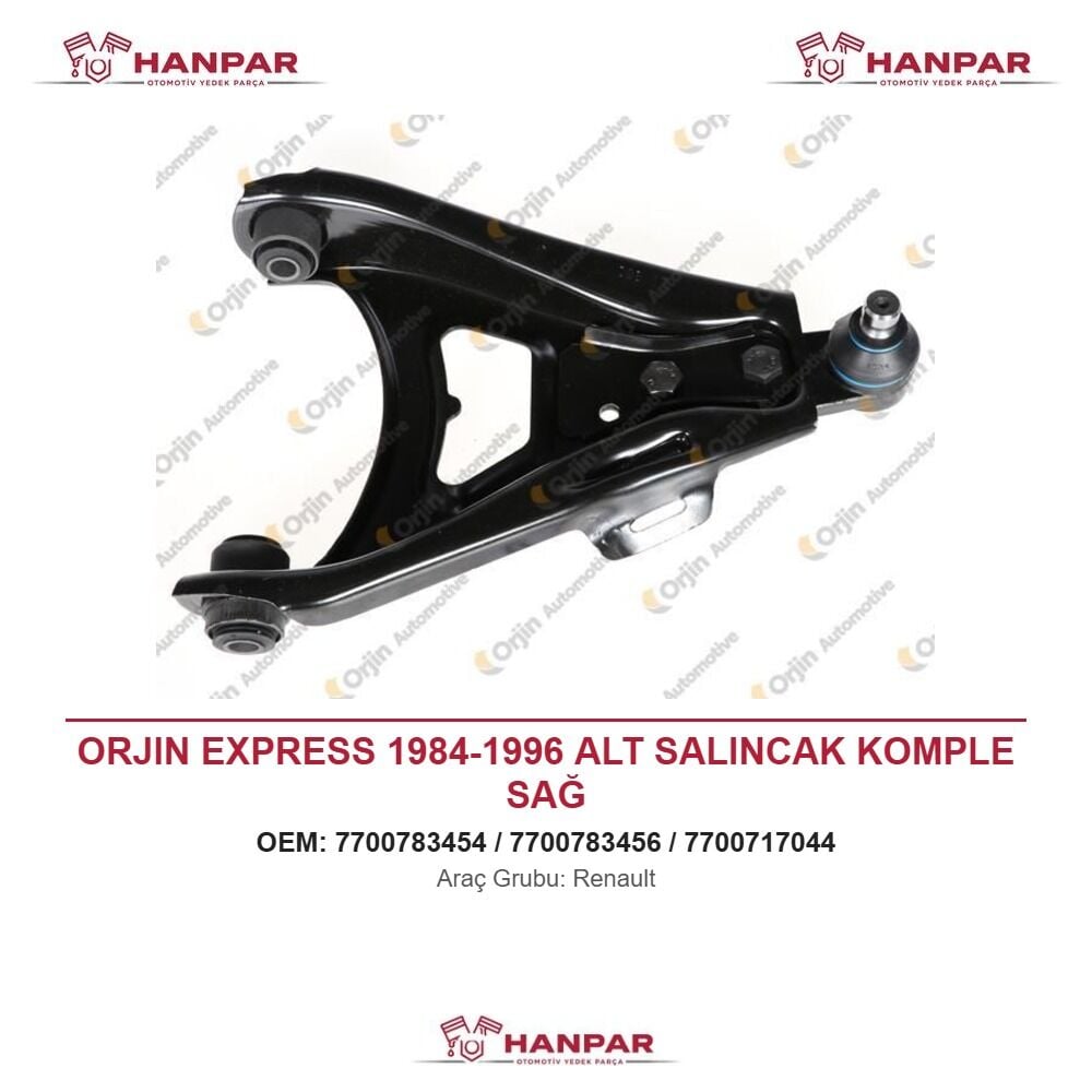 ORJIN EXPRESS 1984-1996 ALT SALINCAK KOMPLE SAĞ