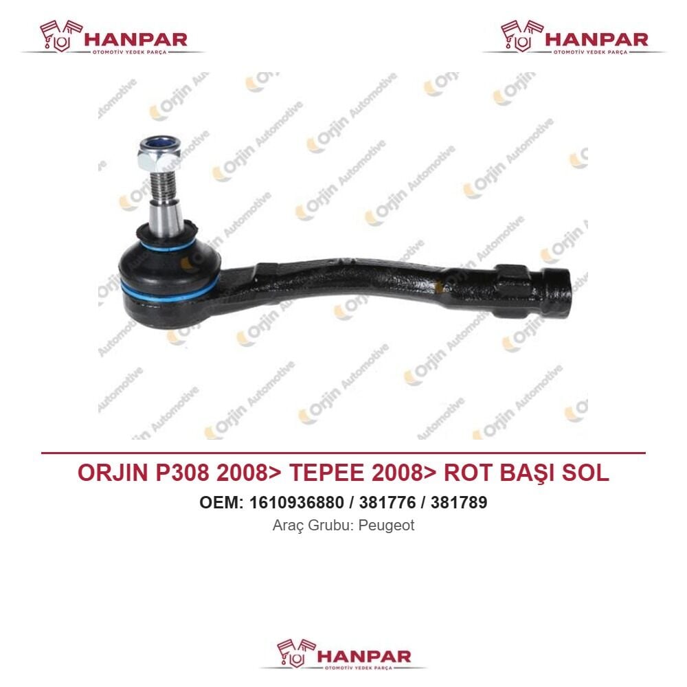 ORJIN P308 2008> TEPEE 2008> ROT BAŞI SOL