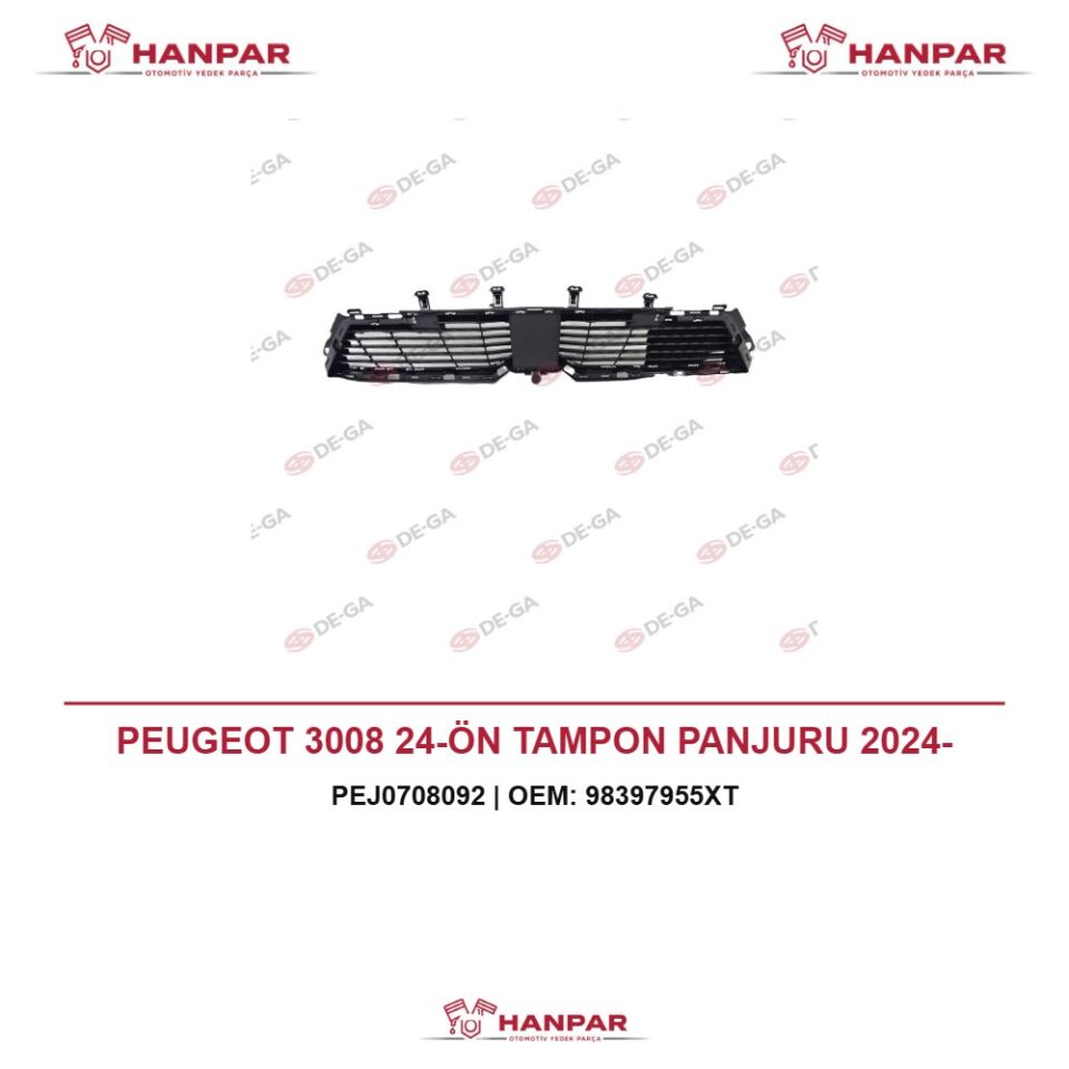 PEUGEOT 3008 24-ÖN TAMPON PANJURU 2024-