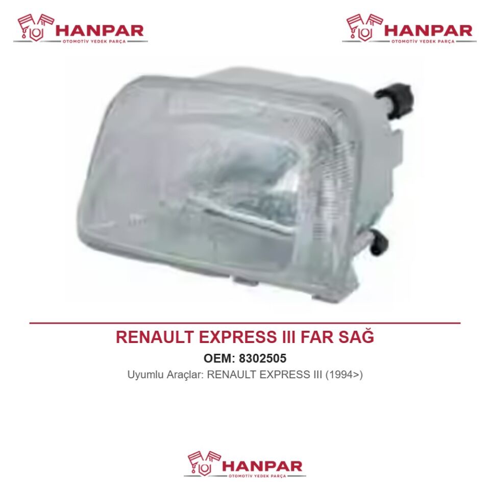 RENAULT EXPRESS III FAR SAĞ (1994>)