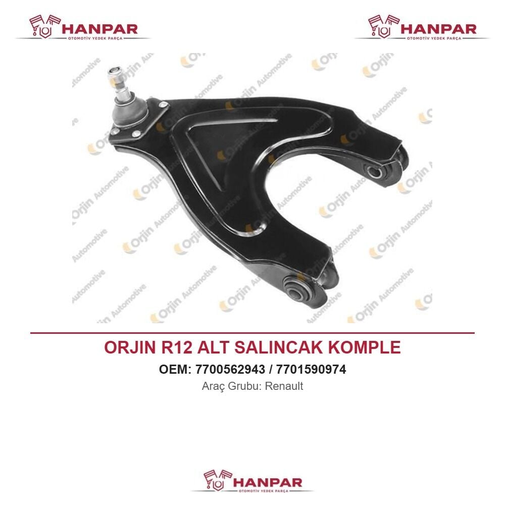 ORJIN R12 ALT SALINCAK KOMPLE