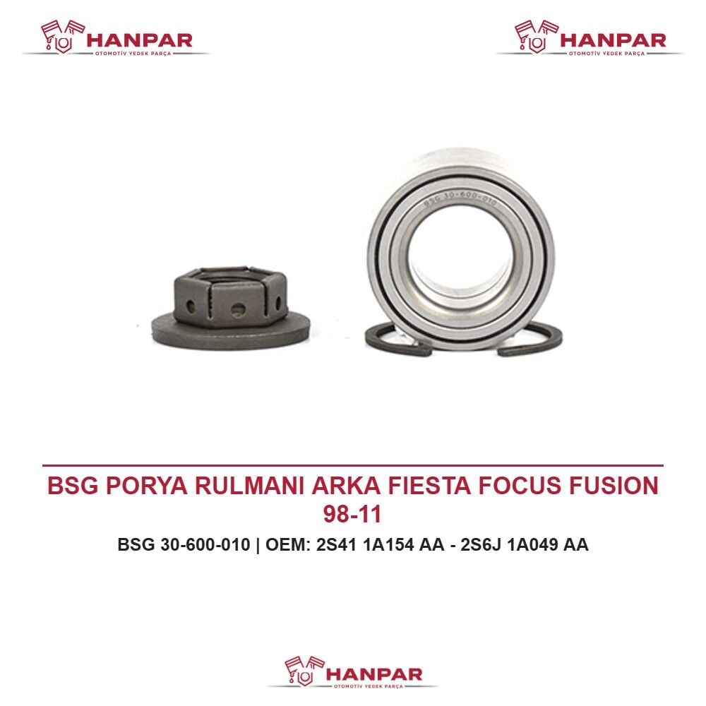 BSG PORYA RULMANI ARKA FIESTA FOCUS FUSION 98-11