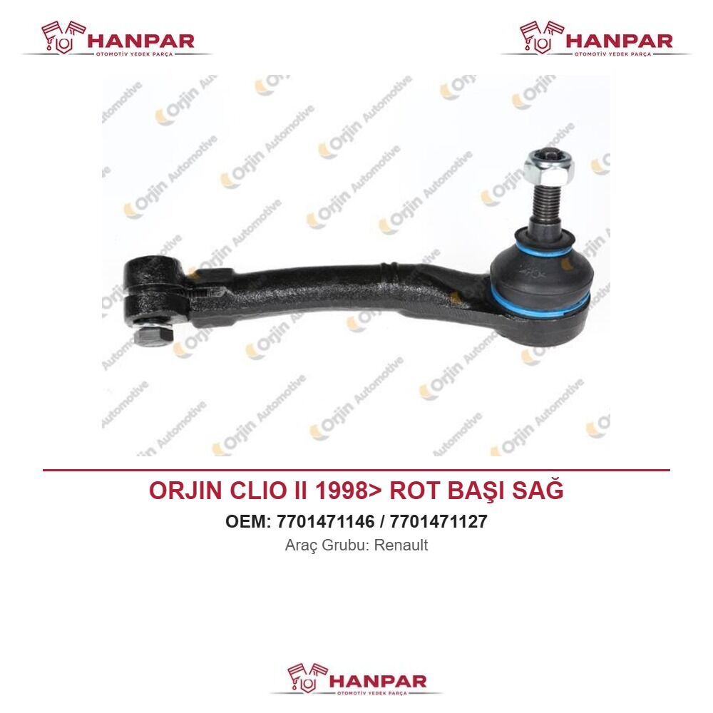 ORJIN CLIO II 1998> ROT BAŞI SAĞ