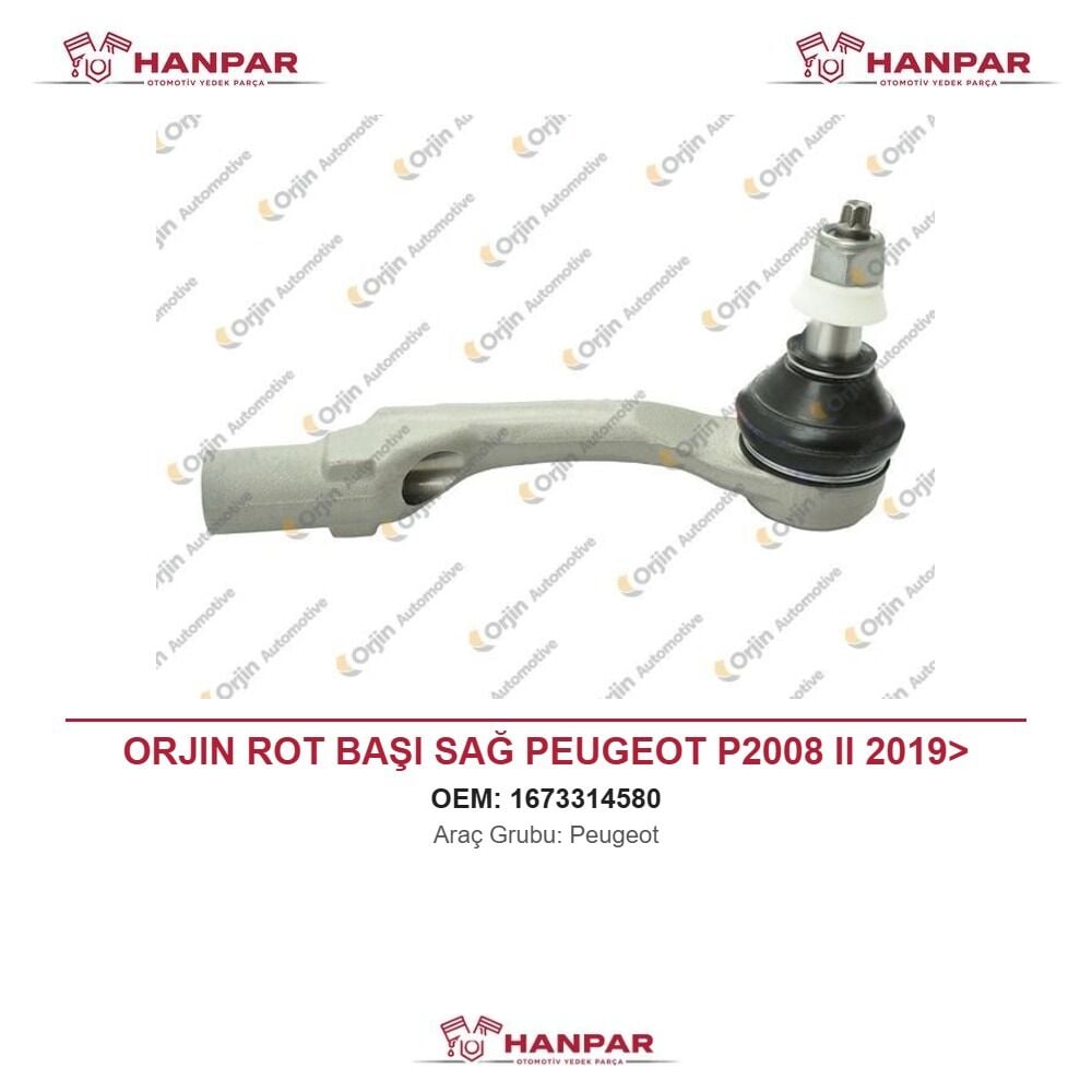 ORJIN ROT BAŞI SAĞ PEUGEOT P2008 II 2019>