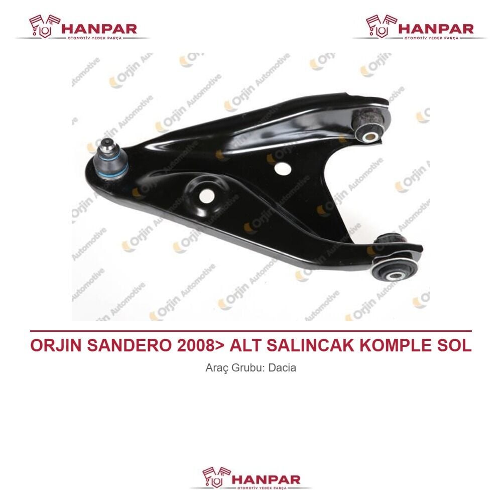 ORJIN SANDERO 2008> ALT SALINCAK KOMPLE SOL
