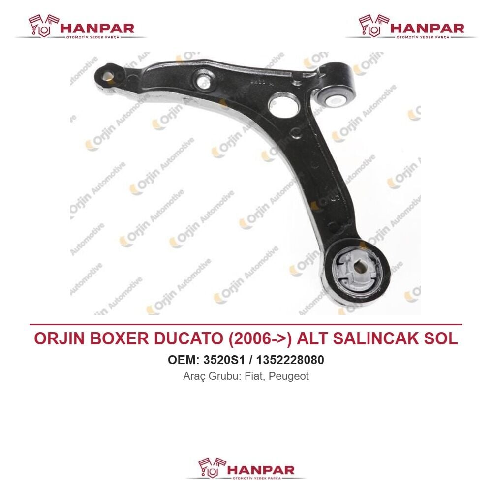 ORJIN BOXER DUCATO (2006->) ALT SALINCAK SOL